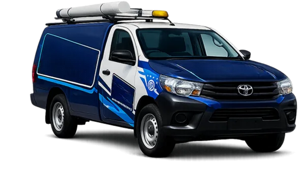Service van at a Clovelly callout