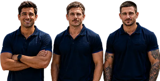 The licensed crew behind every Clovelly job