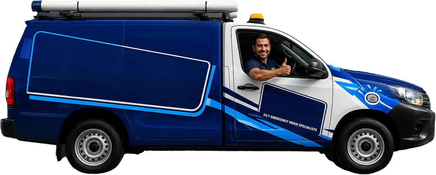 Clovelly Blocked Drains service van
